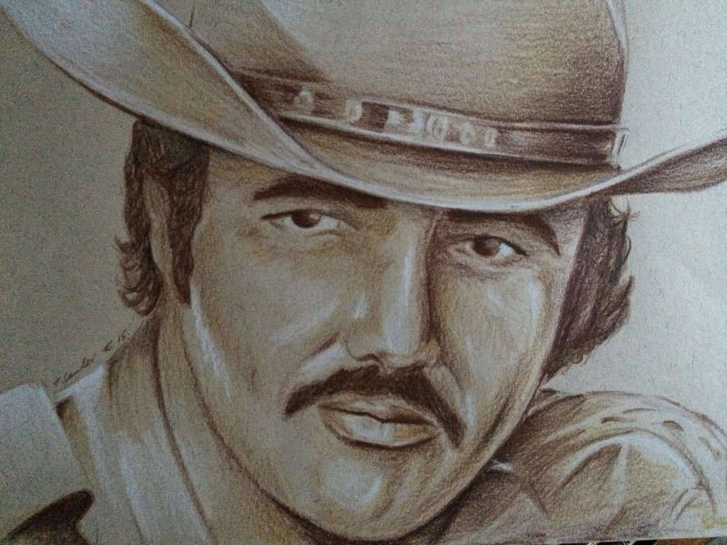 Burt Reynolds Painting At Paintingvalley.com 