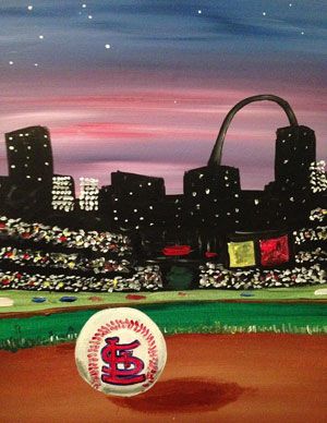 300x388 Feeling Creative Join Us For The First Ever Paint Day - Busch Stadium Painting