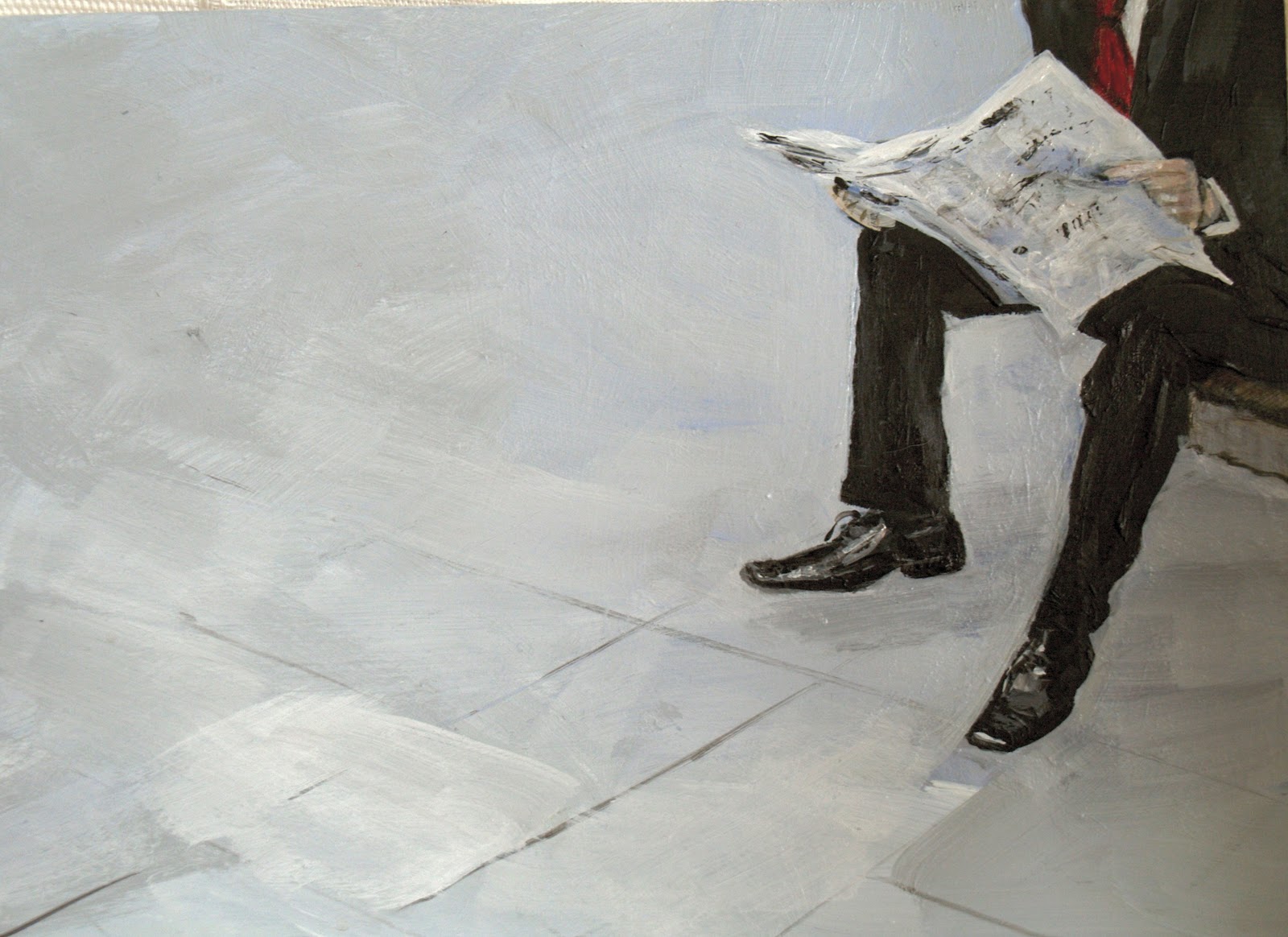 1600x1164 Jan Gowthorpe Fine Artist - Businessman Painting