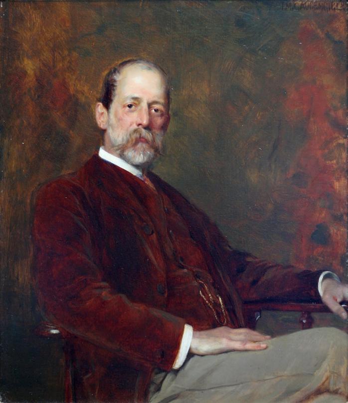 698x807 Making A Case For One The Best Artists You'Ve Never Heard - Businessman Painting