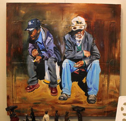 502x481 A Businessman Who Lives And Breathes Art Port Elizabeth News - Businessman Painting