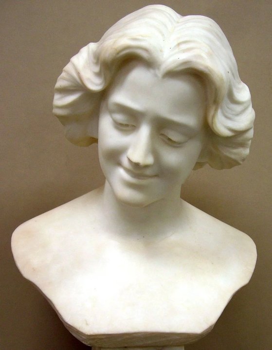 559x720 Carved Marble Sculpture Bust Of A Woman - Bust Of A Woman Painting