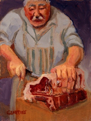 360x480 Betty Curtiss, Fine Artist - Butcher Painting