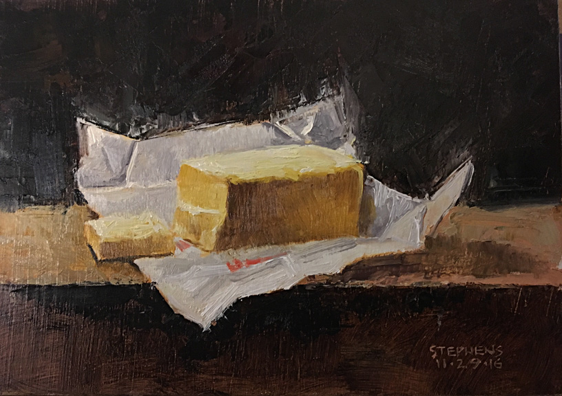 816x576 Daily Painting Butter 5x7 - Butter Painting