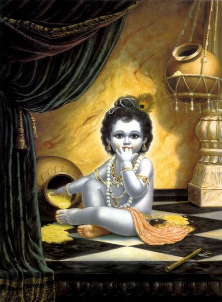 441x600 Indian Art - Butter Painting