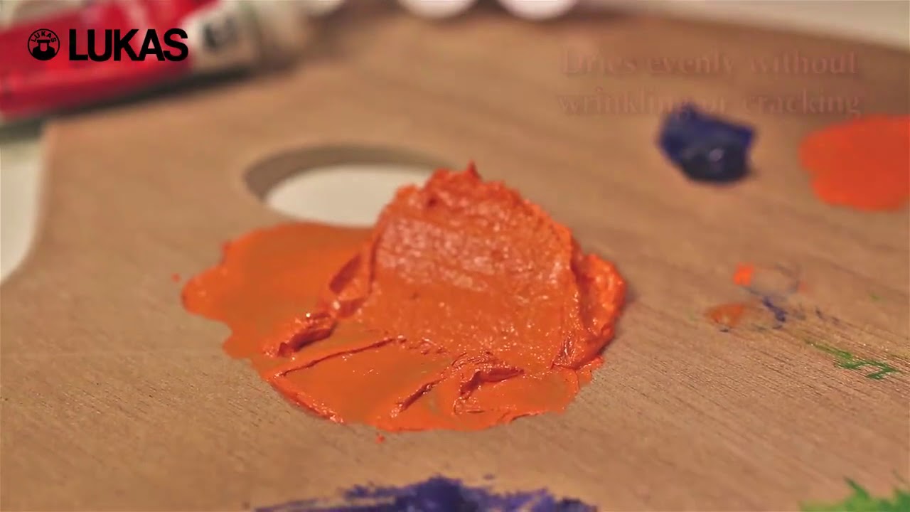 1280x720 Paint In Heavy Impasto Techniques - Butter Painting