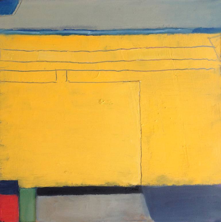 770x771 Saatchi Art Syncopated Butter Painting By Ellen Shire - Butter Painting