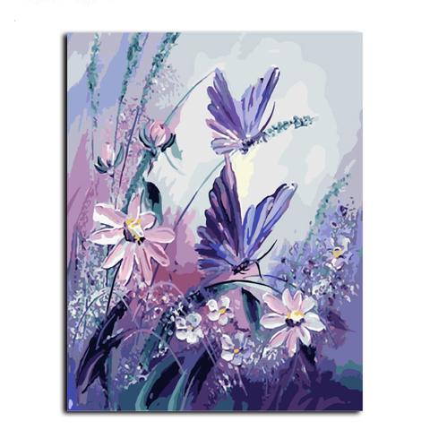 480x480 Acrylic Painting - Butterfly Acrylic Painting