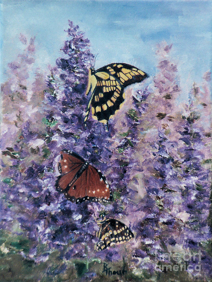 Butterfly Garden Painting at PaintingValley.com | Explore collection of