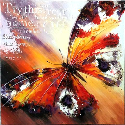 480x480 Butterfly Oil Painting Abstract Advantageint - Butterfly Oil Painting