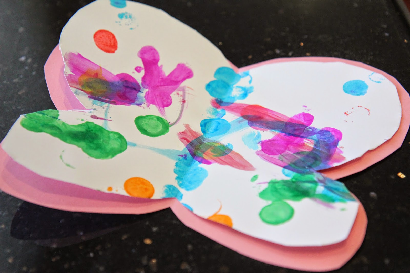 1600x1066 Toddler Approved! Easy Butterfly Craft For Toddlers - Butterfly Painting For Toddlers