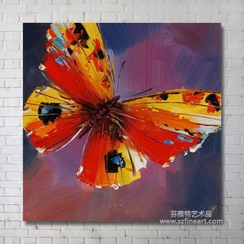 350x350 Latest Designs Butterflies Painting On Canvas - Butterfly Painting On Canvas