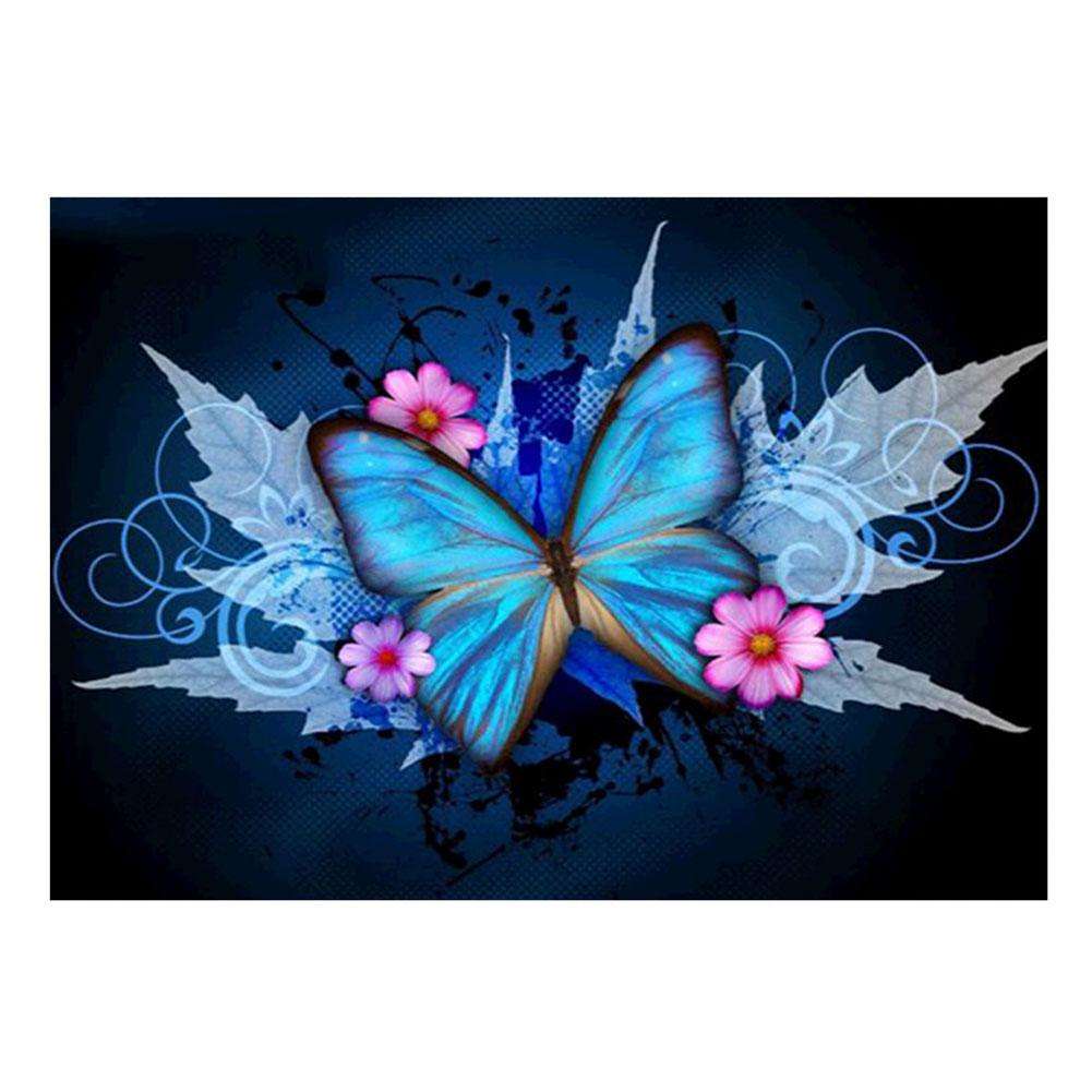1001x1001 5d Diy Full Diamond Butterfly Painting Embroidery Cross Stitch - Butterfly Painting Pictures