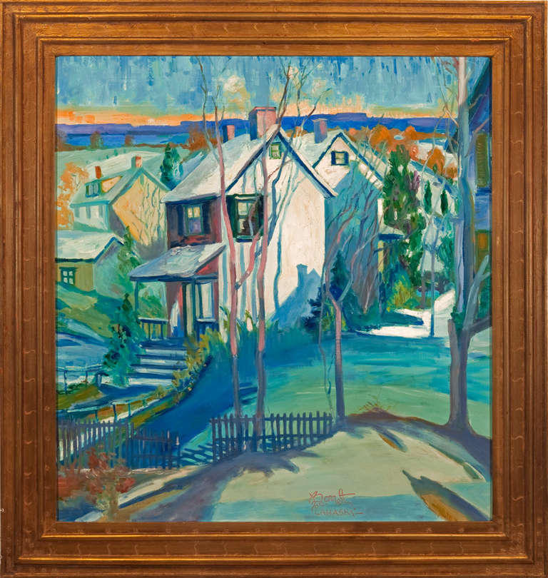 768x810 Joseph Barrett - Buttonwood Painting