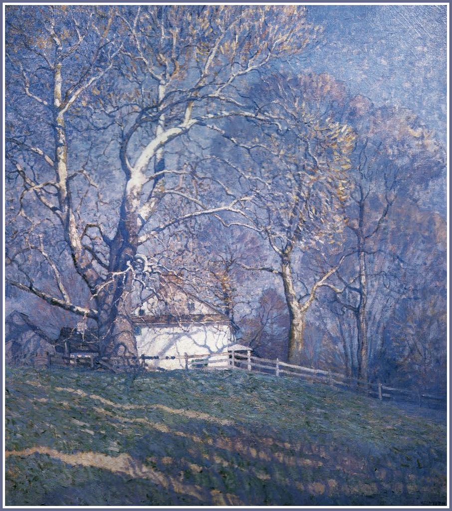 906x1024 N. C. Wyeth (1882 1945) Pennsylvania (1920) Oil - Buttonwood Painting