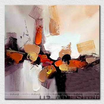 350x350 Canvas Fine Art Color Abstract Painting For Hotel Room Decoration - Buy Abstract Painting