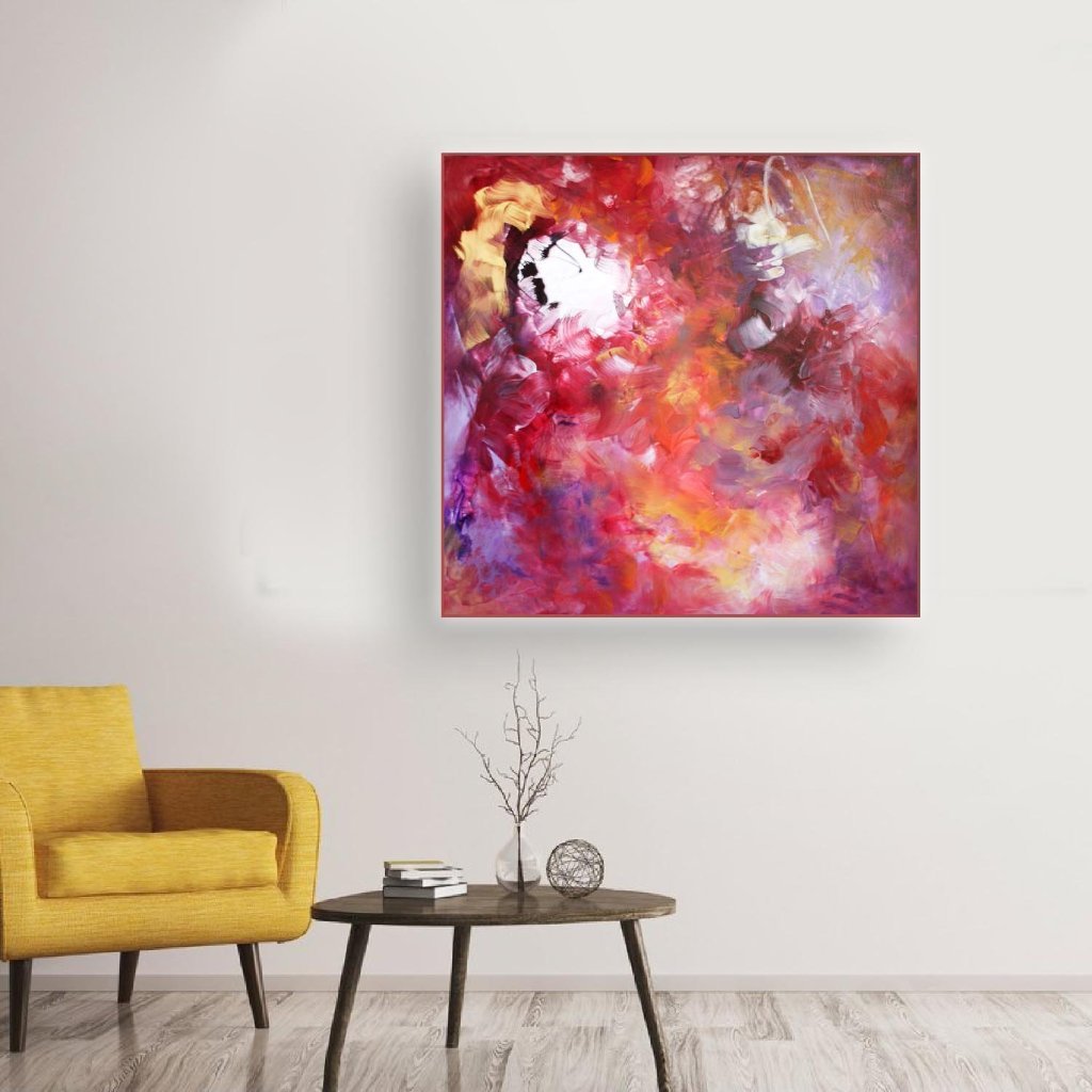1024x1024 Floral Abstract Art Large Canvas Art Buy Abstract Paintings - Buy Abstract Painting