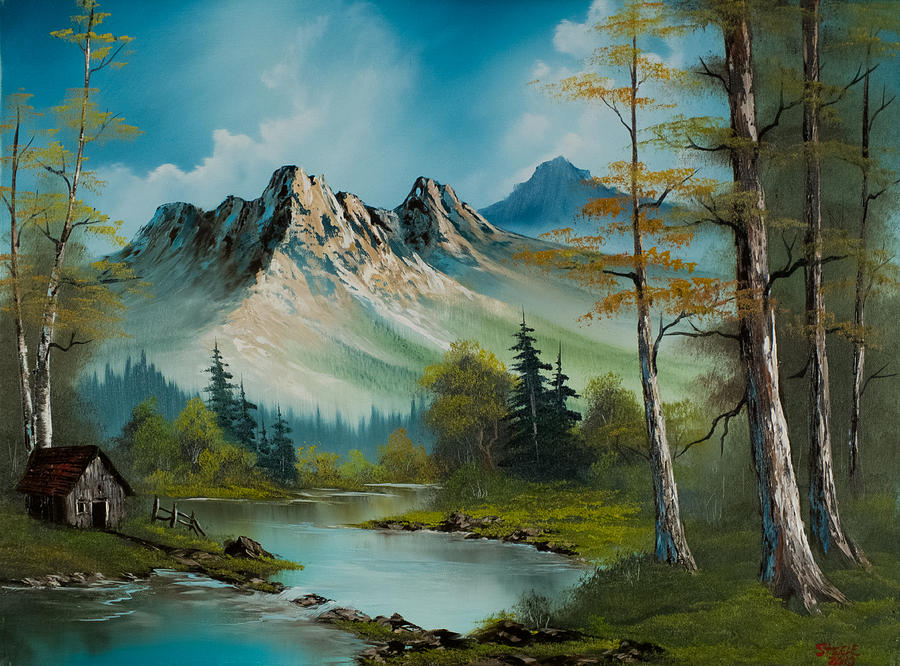 900x666 Bob Ross Paintings Fine Art America - Buy Authentic Bob Ross Painting