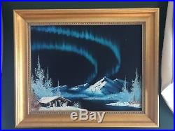 250x187 Original Art On Canvas Original 1980 Bob Ross Painting Stunning - Buy Authentic Bob Ross Painting
