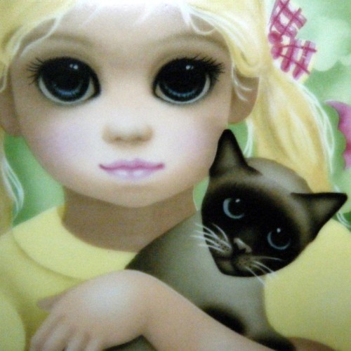 500x500 Big Eyes Painting By Margaret Keane (4) - Buy Big Eyes Painting