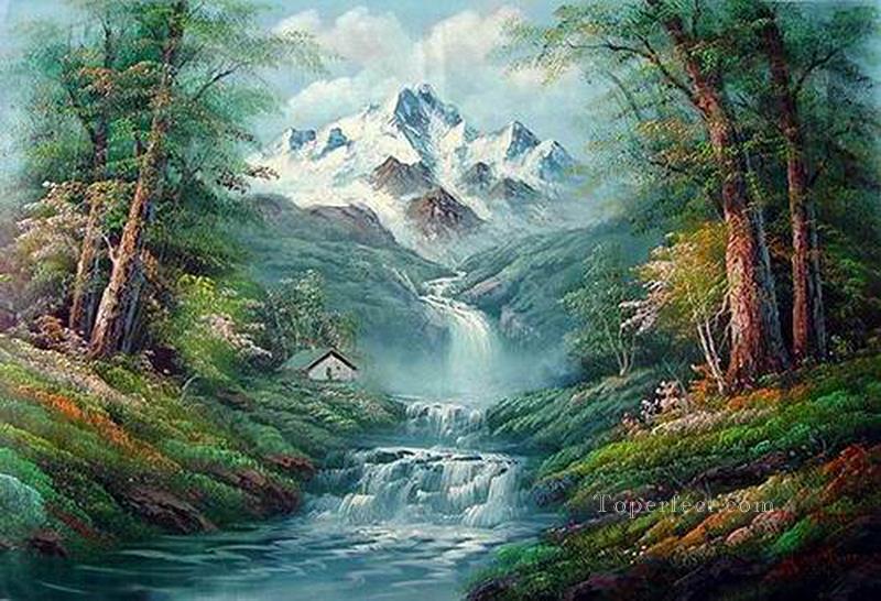 800x546 Cheap Vivid Freehand 12 Style Of Bob Ross Painting In Oil For Sale - Buy Bob Ross Painting