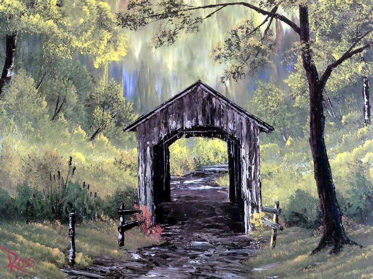 736x552 Bob Ross Original Painting (8 Ideas) Gptravel Craft - Buy Bob Ross Painting Original