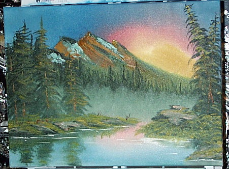 451x332 Are Bob Ross Brand Paints Necessary For The Bob Ross Technique - Buy Bob Ross Painting Original