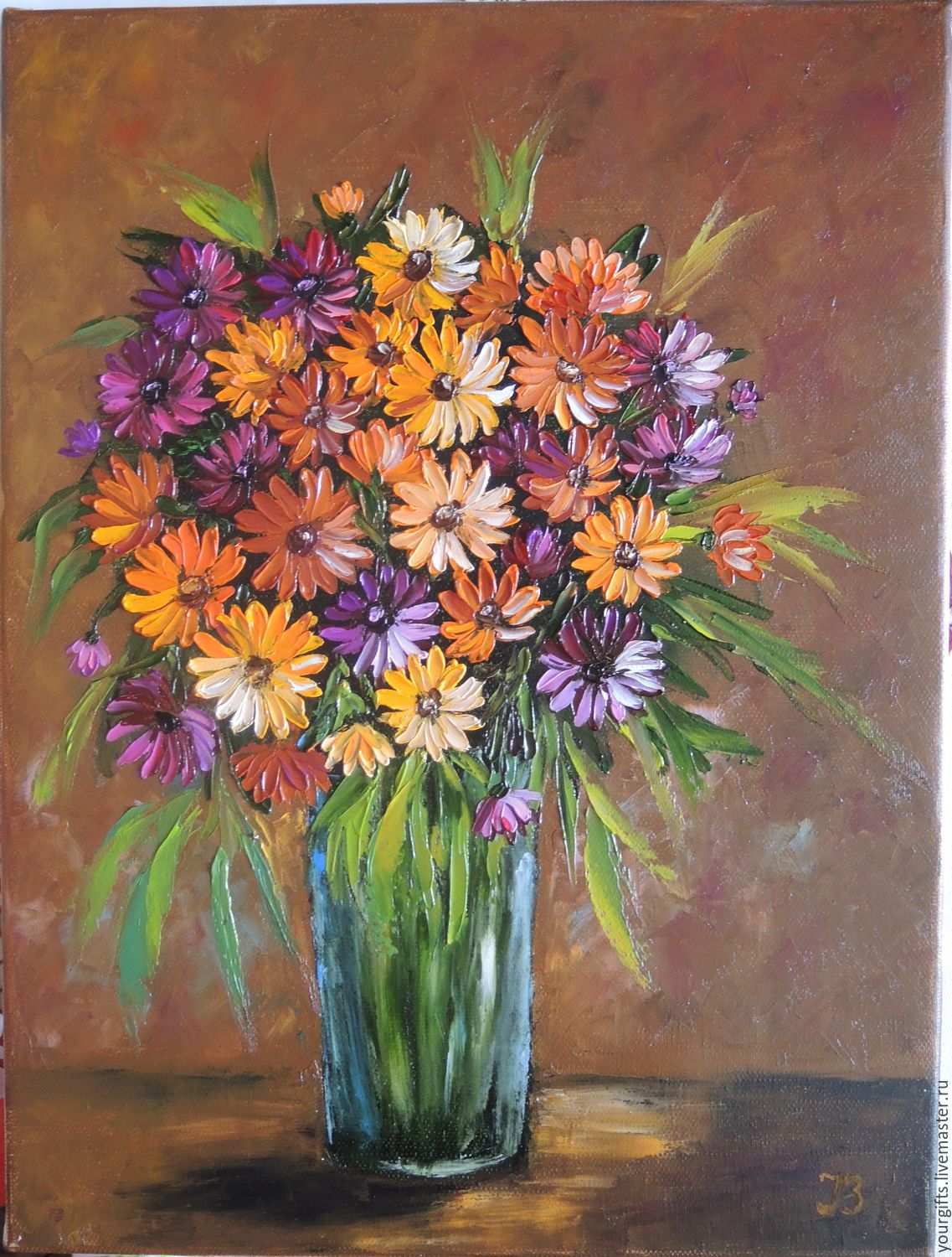 1137x1500 Flower Fantasy Oil Painting Shop Online On Livemaster - Buy Flower Painting