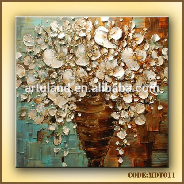 600x600 Beautiful Modern Acrylic Painting Flowers - Buy Flower Painting