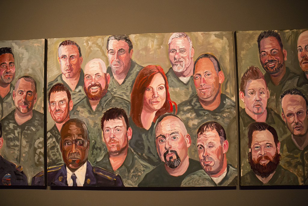 1024x683 George W. Bush Exhibits His Portraits Of Us War Veterans - Buy George Bush Painting