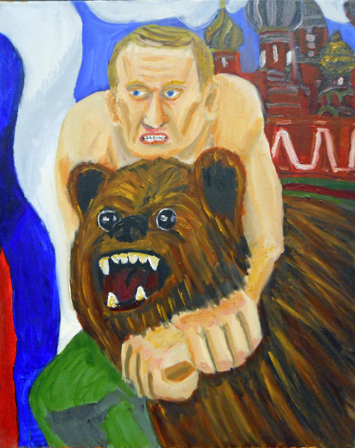 500x631 Jesse O'Connell On Twitter Why Is He Hurting Chewbacca Mt - Buy George Bush Painting