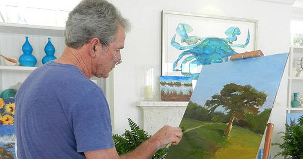 995x522 Politics Aside, This Artist Deserves A Second Glance - Buy George Bush Painting