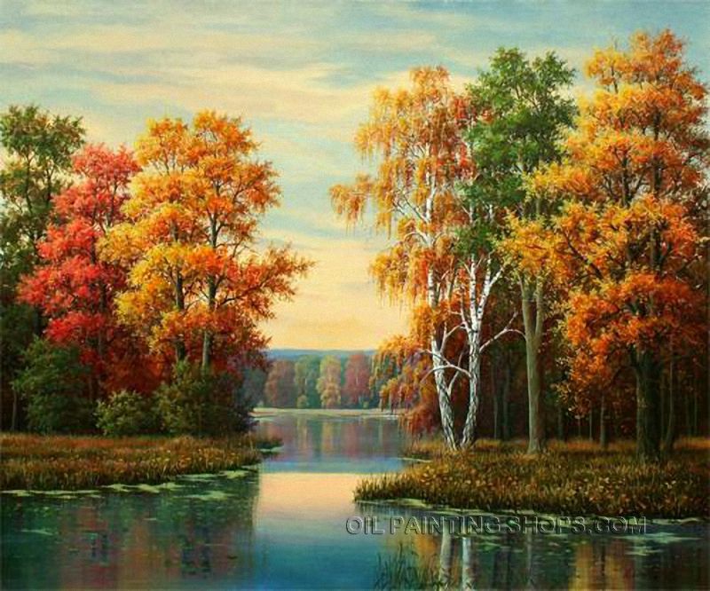 800x666 Framed Online Art Buy Paintings Reproduction Romantic Landscape - Buy Landscape Painting