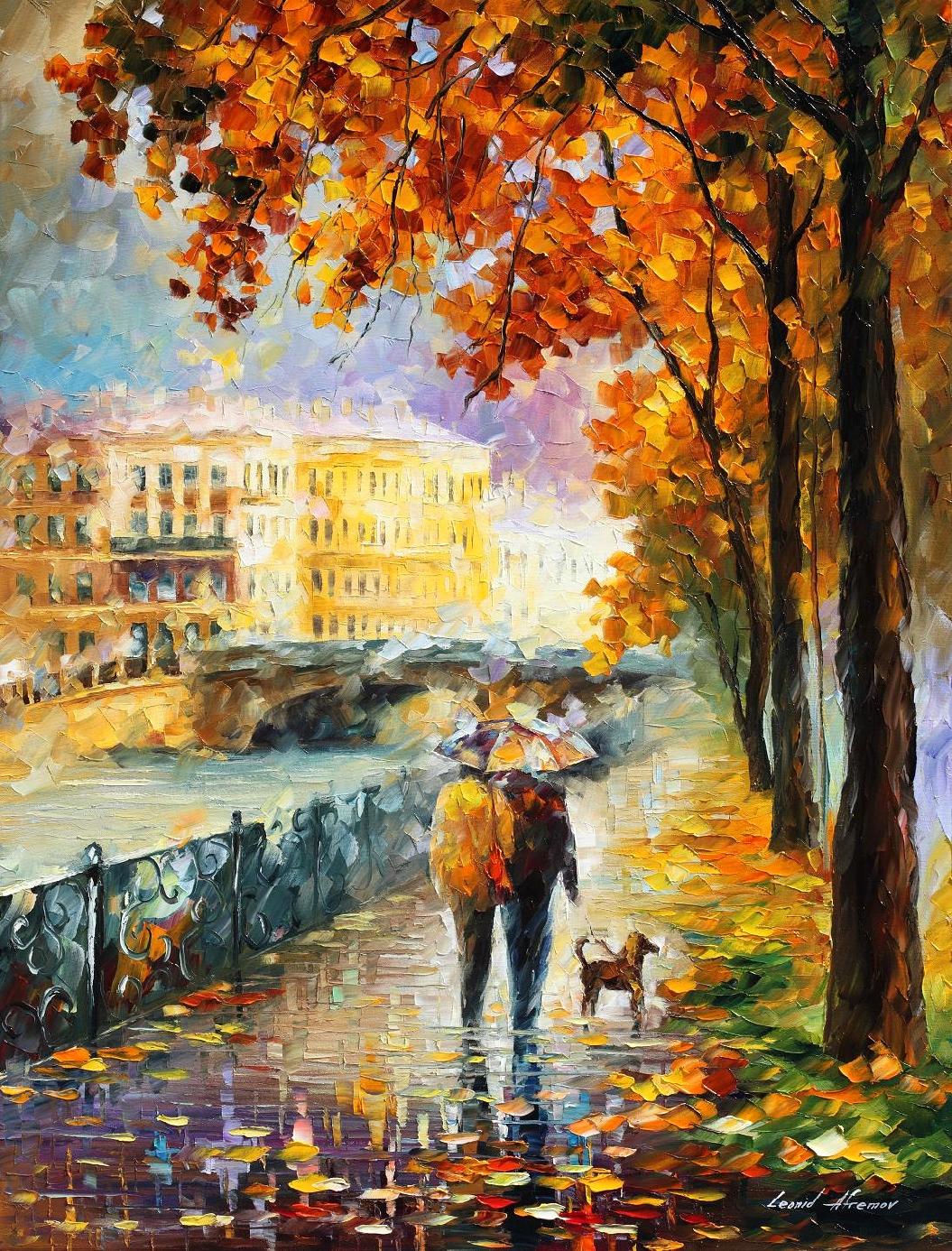 1055x1386 Leonid Afremov, Oil On Canvas, Palette Knife, Buy Original - Buy Original Painting Online