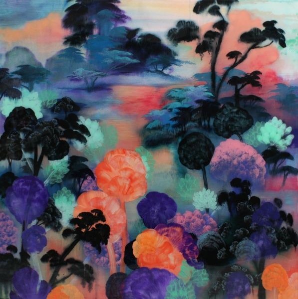 597x600 New Blood Art Melba Clouds By Orlanda Broom Buy Original Art - Buy Original Painting Online