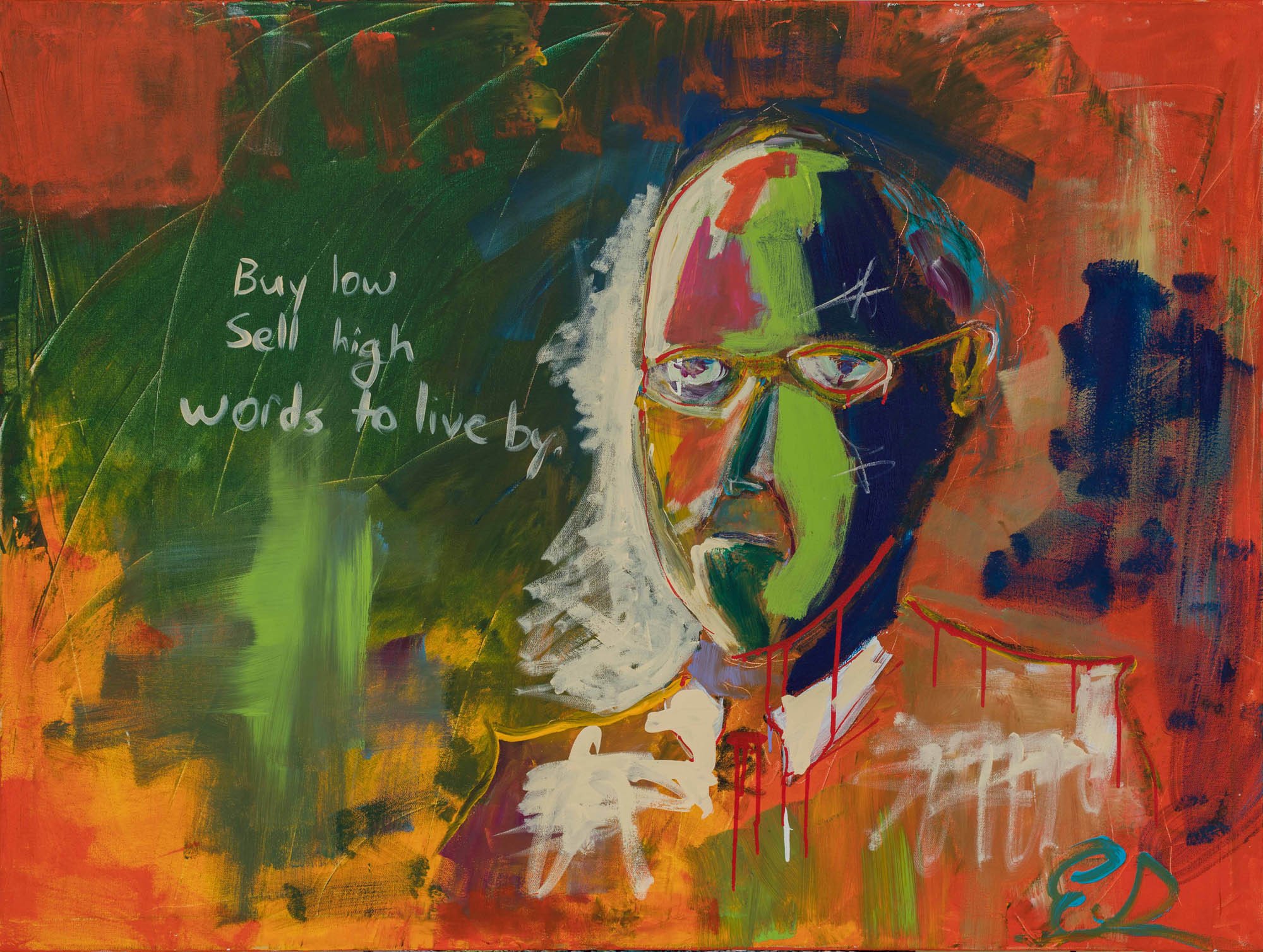 2000x1509 Buy Low, Sell High Evan Sharma - Buy Painting