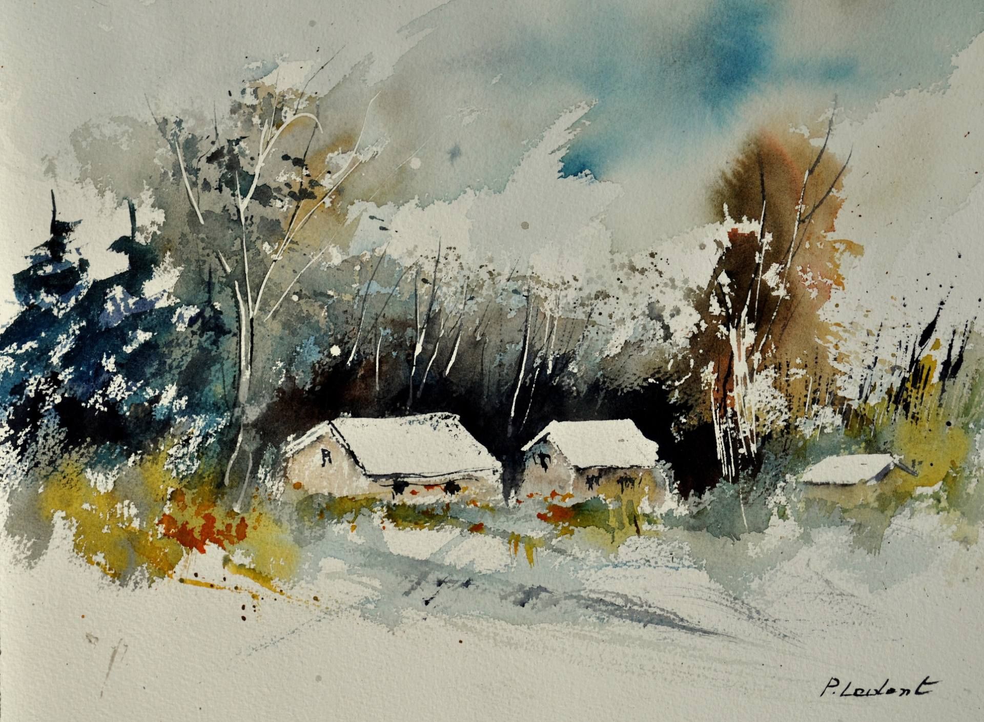 1920x1409 Watercolor 012102 Painting By Pol Ledent Watercolor - Buy Watercolor Painting