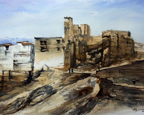 500x400 Buy In The Watercolor Painting Online - Buy Watercolor Painting