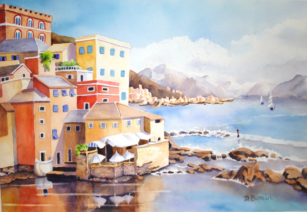 1017x702 Donna Bonin Gallery Watercolour Painting Buy Art Holidays - Buy Watercolour Painting