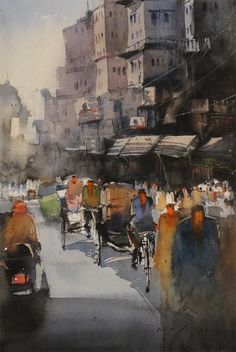 236x352 Watercolor Painting - Buy Watercolour Painting