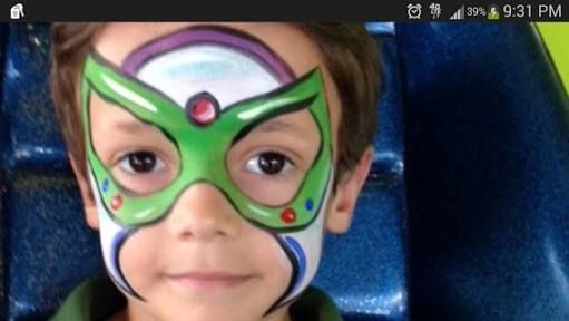511x288 Image Result For Buzz Lightyear Face Paint Kids - Buzz Lightyear Face Painting