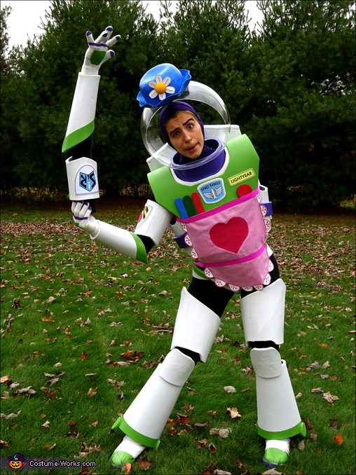 508x678 Mrs. Buzz Lightyear Costume - Buzz Lightyear Face Painting