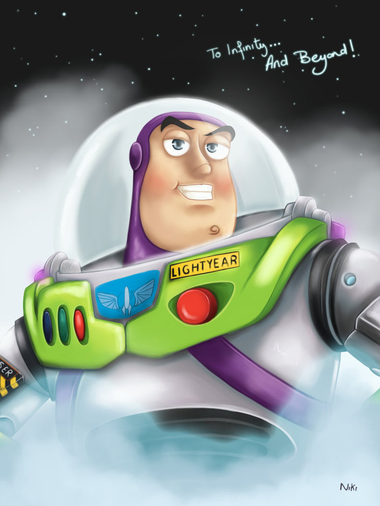 774x1032 Buzz Lightyear By Nikivandermosten - Buzz Lightyear Painting