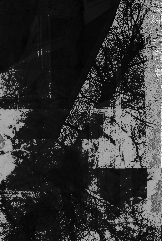 518x768 La Signora Scompare Tiina Alvesalo - Bw Painting