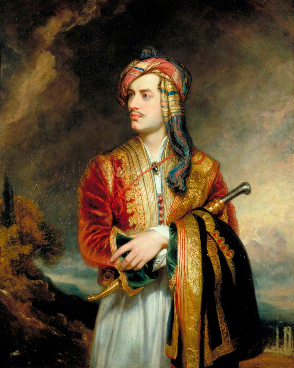 961x1200 George Gordon Byron 6th Baron Byron, Poet Art Uk - Byron Painting