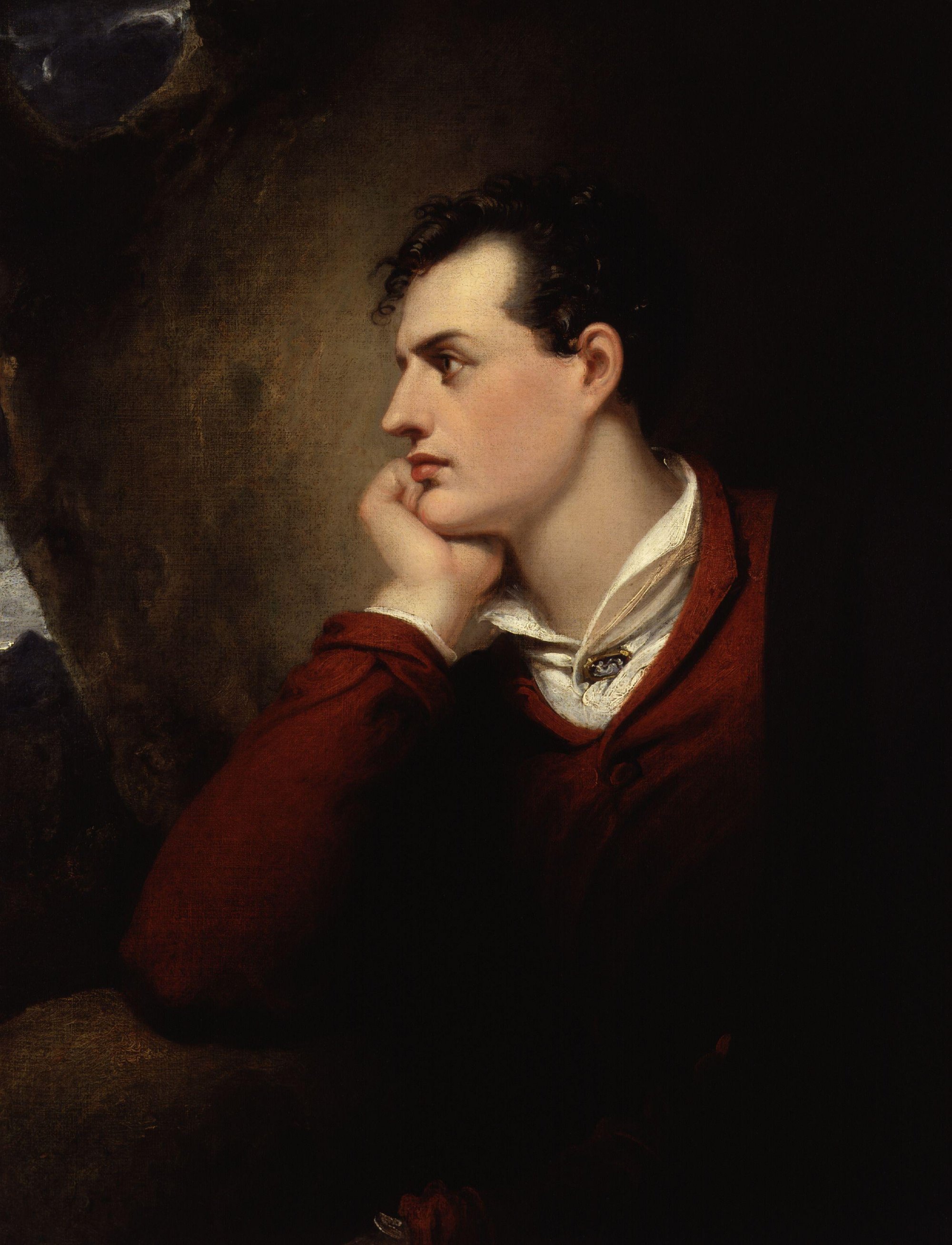 2000x2615 Lord Byron Painting By Richard Westall - Byron Painting
