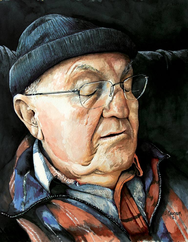 770x990 Saatchi Art Byron Painting By Jon Crocker - Byron Painting