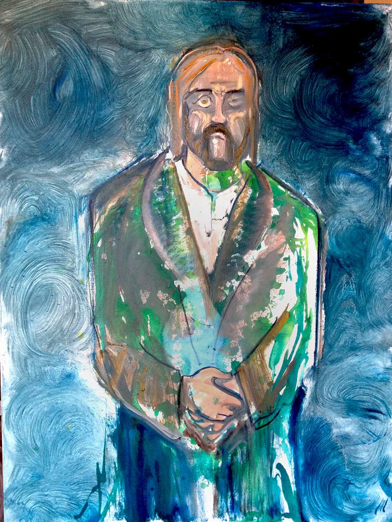 770x1027 Saatchi Art Raskolinkov Painting By Goodloe Byron - Byron Painting