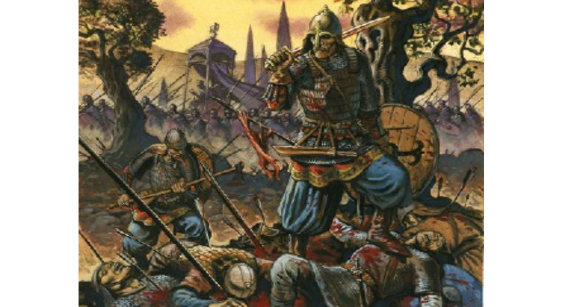 1121x607 The Varangian Guard Berserkers Of The Byzantine Empire Ancient - Byzantine Empire Painting
