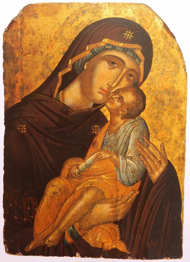 653x900 Cleveland Museum Of Art Acquires A Rare Byzantine Painted Icon - Byzantine Icon Painting